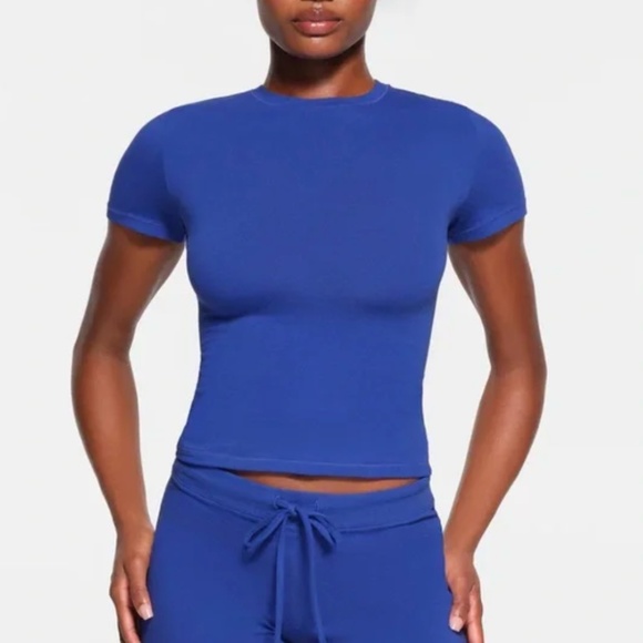 SKIMS Cotton Jersey T-Shirt (Discontinued Color) - Picture 1 of 4